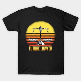 Future Lawyer Funny Law School Judge Student T-Shirt